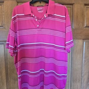 Chaps Men's Vibrant Pink Polo Shirt XXL